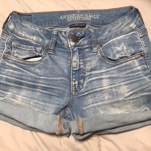 American eagle jean shorts